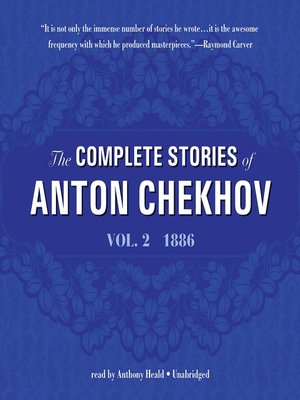 cover image of The Complete Stories of Anton Chekhov, Volume 2